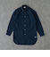 NOTO QUALITY リラックスロングシャツ＜ネイビー＞