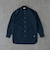 NOTO QUALITY リラックスバンドカラーシャツ＜ネイビー＞