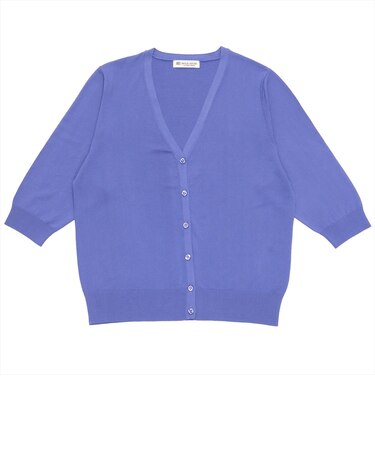 Vネック ニットカーディガン ベーシック