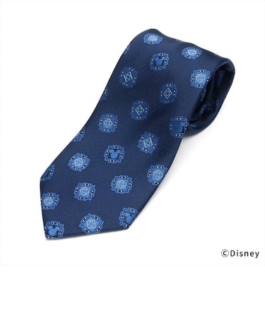 【ディズニー】 ネクタイ クラシック ネイビー ビジネス フォーマル