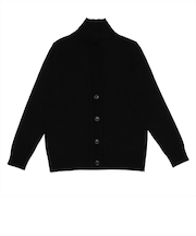スタンドヘンリーネック ニットカーディガン レディース