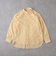 ＆リラックスバックプリーツシャツ＜イエローストライプ＞