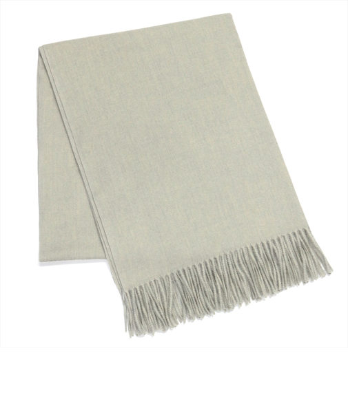 カシミヤタッチストール グレー レディース