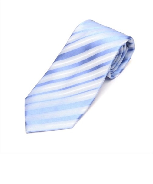 ネクタイ 絹100% サックス ビジネス フォーマル