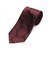 ネクタイ 日本製 絹100% ふじやま織 ボルドー ビジネス フォーマル