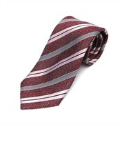 ネクタイ メランジ ボルドー ビジネス フォーマル