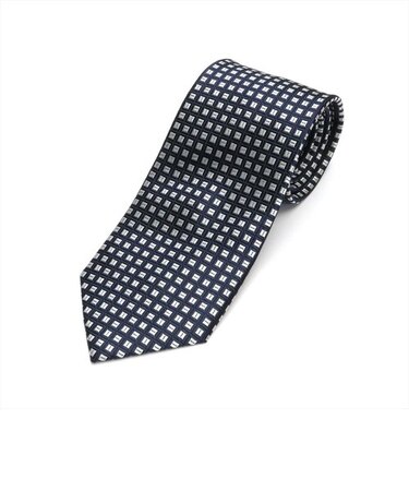 ネクタイ 絹100% ネイビー ビジネス フォーマル