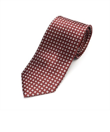 ネクタイ 絹100% レッド ビジネス フォーマル