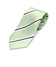 ネクタイ 絹100% グリーンビジネス フォーマル