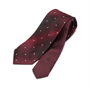 ナロータイ クレリックタイ ボルドー ビジネス フォーマル