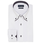 【超形態安定】 ボタンダウン 長袖 形態安定 ワイシャツ