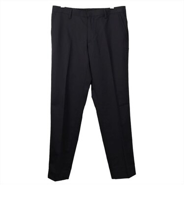 パンツ 抗ウイルスストレッチ セットアップ可能 ブラック メンズ