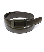 牛革ベルト リールロック式 サイズ調節可能 95cm メンズ