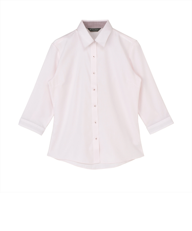 レギュラー 七分袖 形態安定 レディースシャツ
