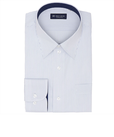 【透け防止】 レギュラー 長袖 形態安定 ワイシャツ