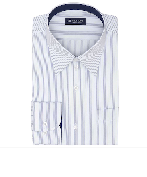 【透け防止】 レギュラー 長袖 形態安定 ワイシャツ