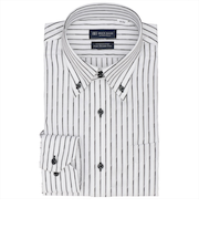 【超形態安定】 プレミアム ボットーニ 長袖 形態安定 綿100% ワイシャツ