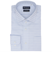 【超形態安定】 プレミアム ワイド 長袖 形態安定 綿100% ワイシャツ