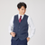 小紋ニットジレ メンズ