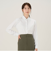 【COFREX】 レギュラー 長袖 レディースデザインシャツ