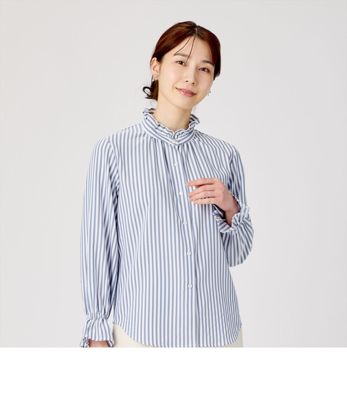 【COFREX】  キャンディースリーブ 長袖 レディースデザインシャツ