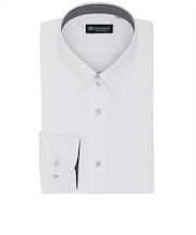 【透け防止】 レギュラー 長袖 形態安定 ワイシャツ