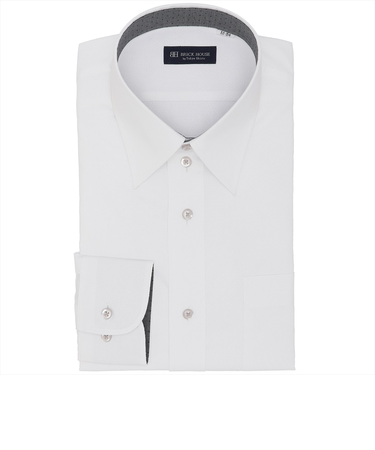 【透け防止】 レギュラー 長袖 形態安定 ワイシャツ