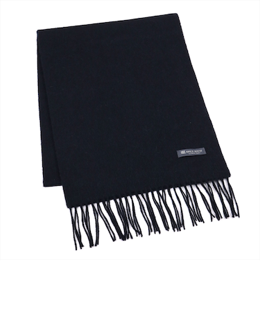 ウール100%マフラー ベーシック メンズ レディース