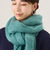 太フリンジラッセルマフラー レディース