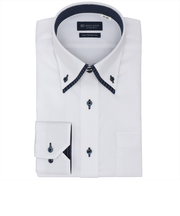 【超形態安定・大きいサイズ】 ボットーニ 長袖 形態安定 ワイシャツ