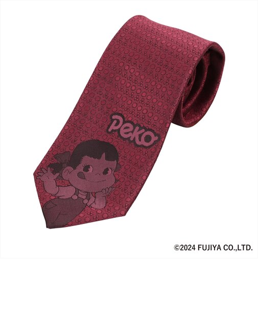 【ペコちゃん×TOKYO SHIRTS】 ネクタイ ビジネス フォーマル