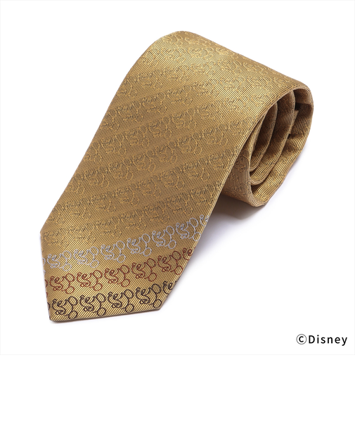 【ディズニー】 ネクタイ パネル柄 ビジネス フォーマル