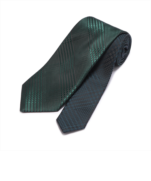 ネクタイ チェンジタイ グレンチェック ビジネス フォーマル