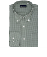 ボタンダウン 長袖 形態安定 ワイシャツ