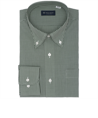 ボタンダウン 長袖 形態安定 ワイシャツ