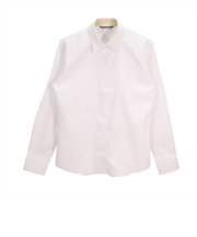 【透け防止】 レギュラー 長袖 形態安定 レディースシャツ