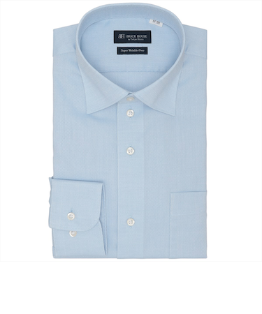 【超形態安定・大きいサイズ】 ワイド 長袖 形態安定 ワイシャツ