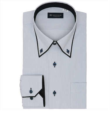 【透け防止】 ボタンダウン 長袖 形態安定 ワイシャツ