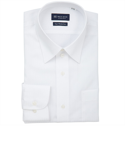 【超形態安定】 レギュラー 長袖 形態安定 ワイシャツ