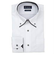 【超形態安定】 ボタンダウン 長袖 形態安定 ワイシャツ