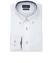 【超形態安定】 ボタンダウン 長袖 形態安定 ワイシャツ