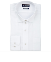 【超形態安定】 ワイド 長袖 形態安定 ワイシャツ