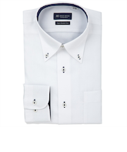 【超形態安定・大きいサイズ】 ボタンダウン 長袖 形態安定 ワイシャツ