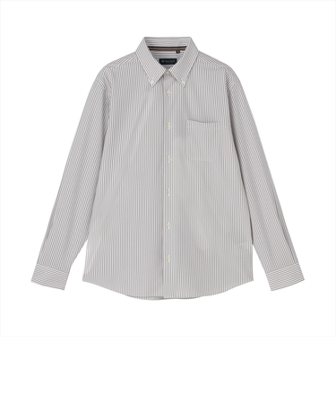 カラーテープ カジュアルシャツ ボタンダウン 長袖 メンズ