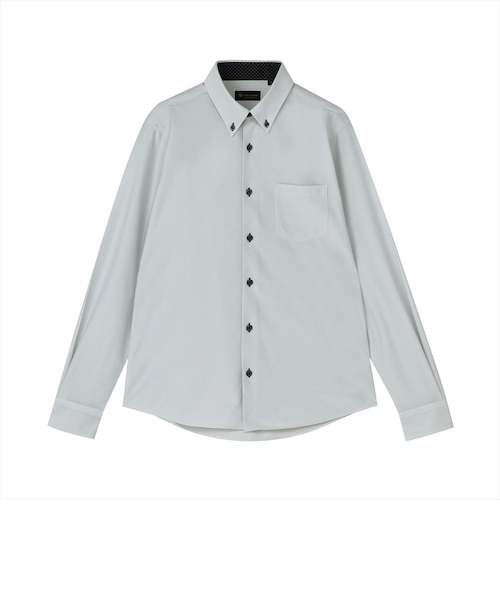 【河谷シャツ】Chap （チャップ）長袖ボタンダウンカジュアルシャツ 新品未開封 河谷シャツ】Chap （チャップ）長袖ボタンダウンカジュアルシャツ 新品