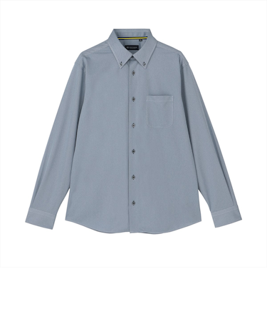 カラーテープ カジュアルシャツ ボタンダウン 長袖 メンズ