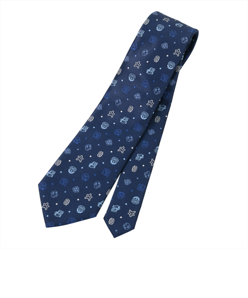 Pocket Monsters ポケモン カビゴン / ネクタイ ネイビー系 ドット柄