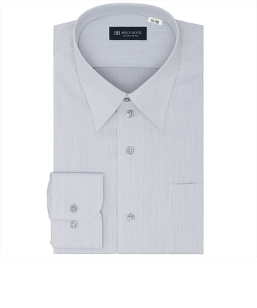 【お仕事応援】【透け防止・大きいサイズ】 レギュラー 長袖 形態安定 ワイシャツ