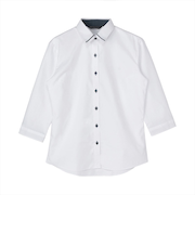 【透け防止】 レギュラー 七分袖 形態安定 レディースシャツ