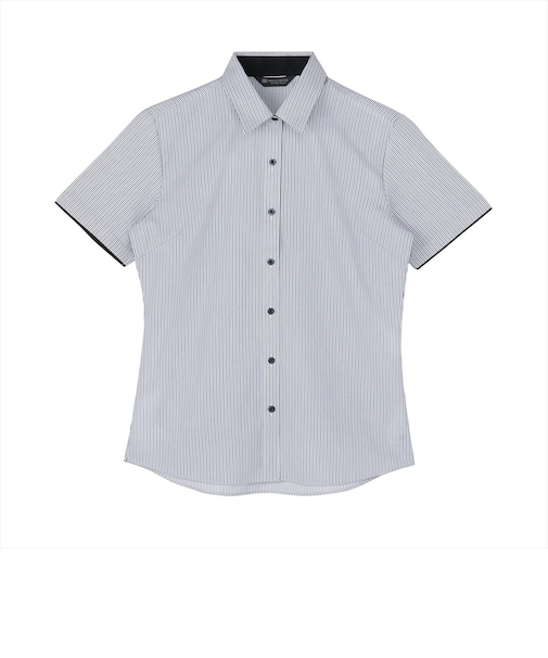 【吸水速乾】 レギュラー 半袖 形態安定 レディースシャツ